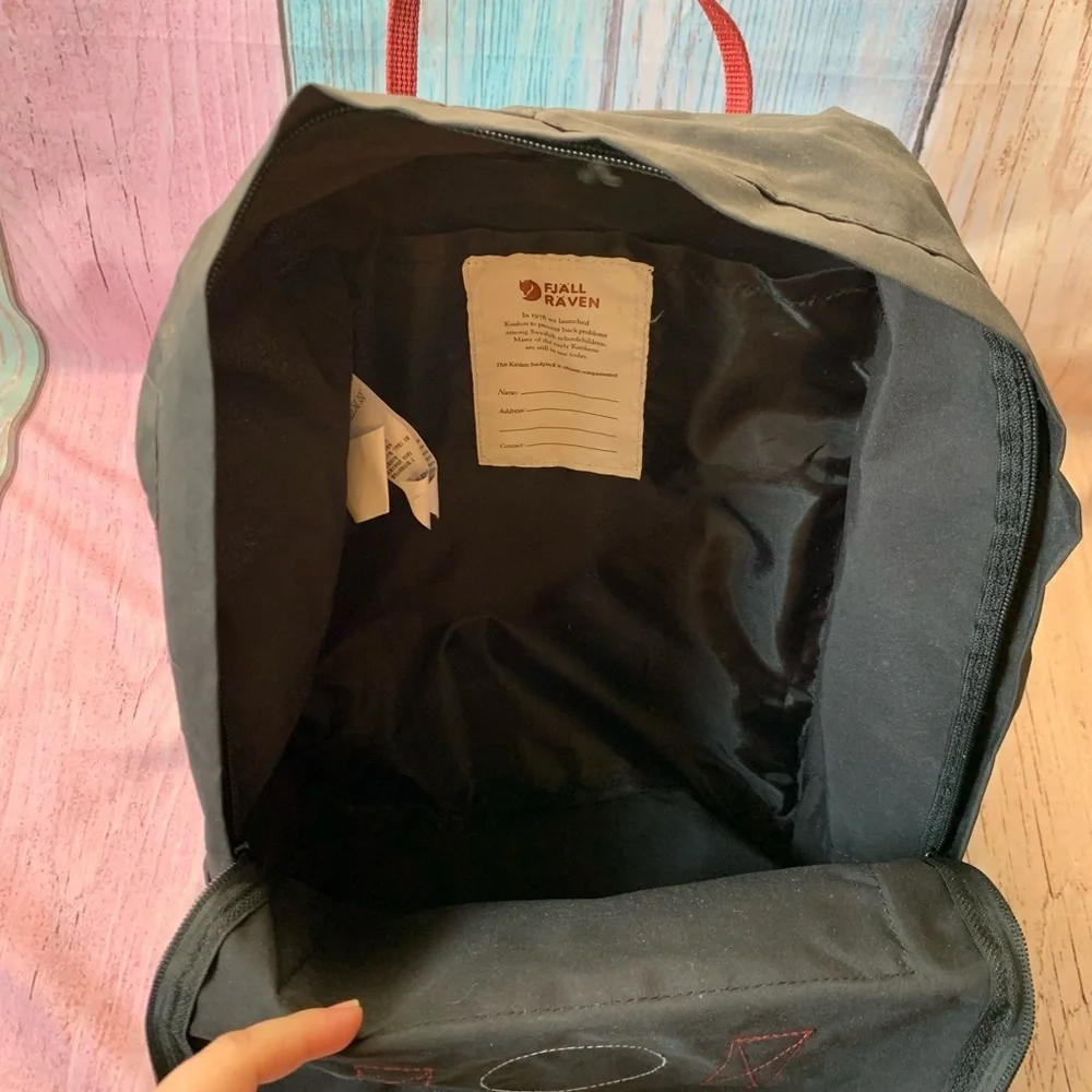 Kånken Black Backpack